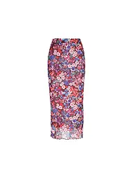RICH & ROYAL | Midi skirt | Rosso scuro