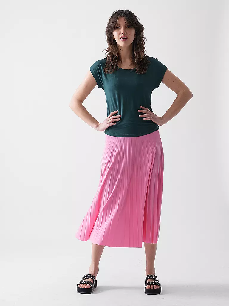 RICH & ROYAL | Midi skirt | Rosa