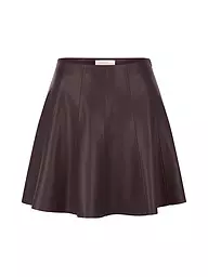 RICH & ROYAL | Mini gonna effetto pelle | Marrone