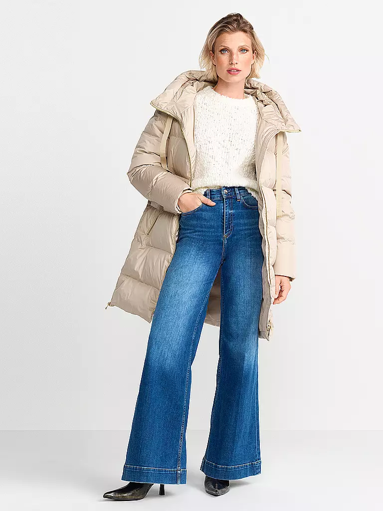 RICH & ROYAL | Piumino trapuntato | Beige
