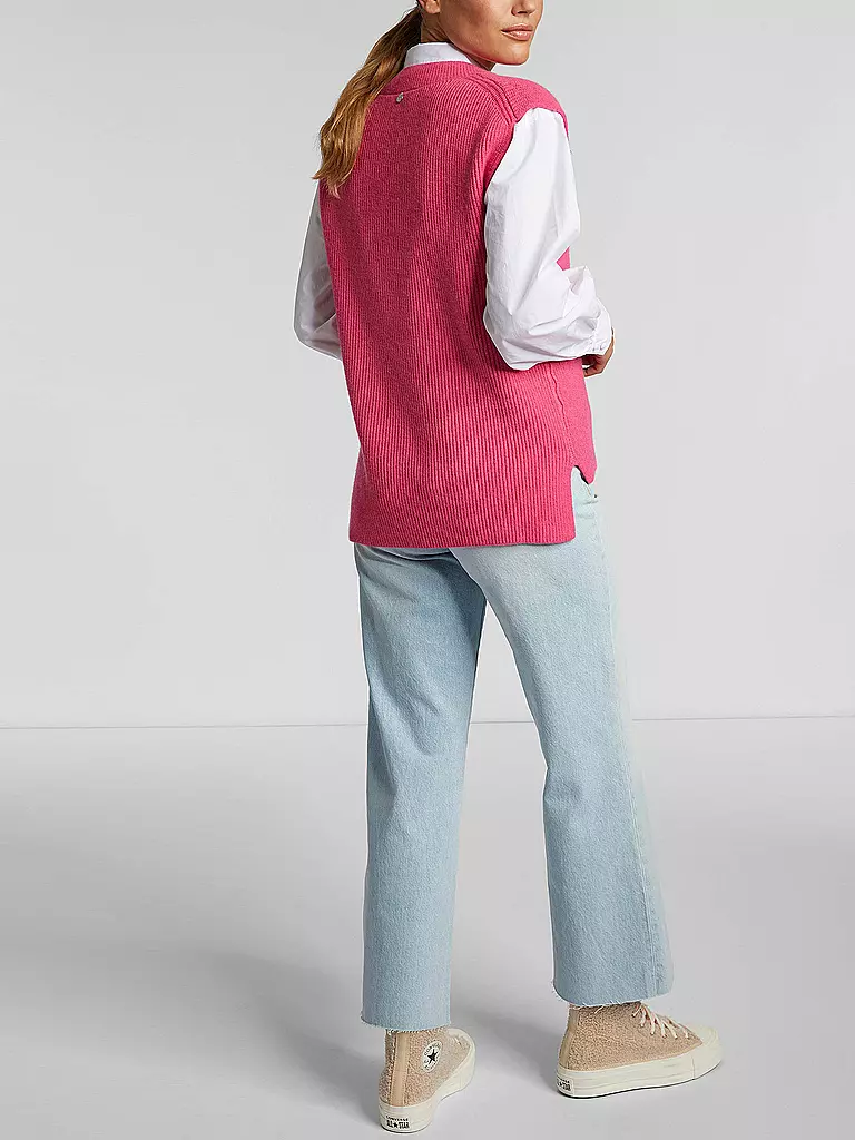 RICH & ROYAL | Pullunder  | Fucsia