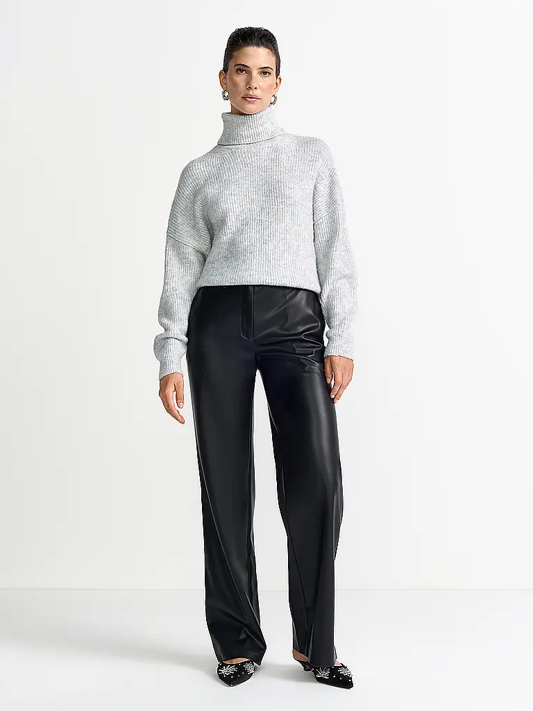 RICH & ROYAL | Rollkragenpullover | Grigio