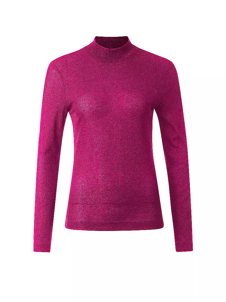 RICH & ROYAL | Rollkragenshirt | Fucsia