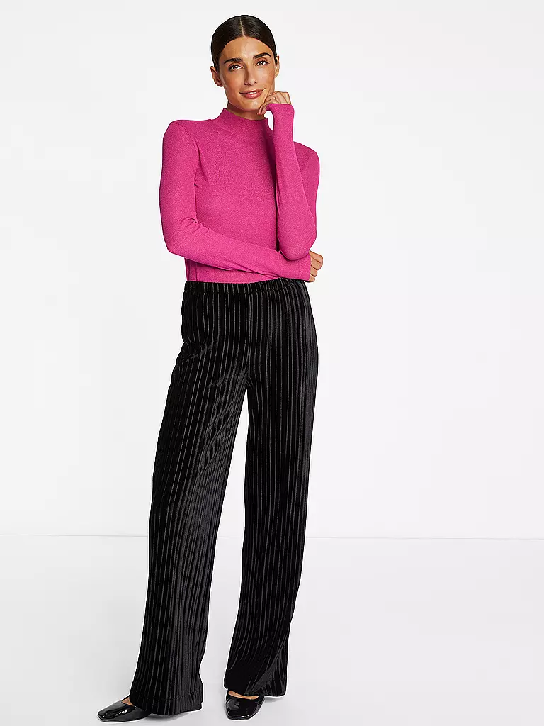 RICH & ROYAL | Rollkragenshirt | Fucsia