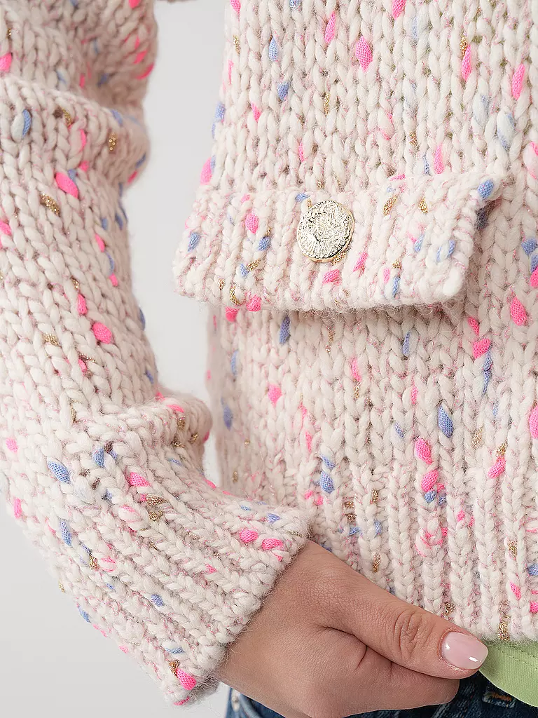 RICH & ROYAL | Strickjacke | Crema