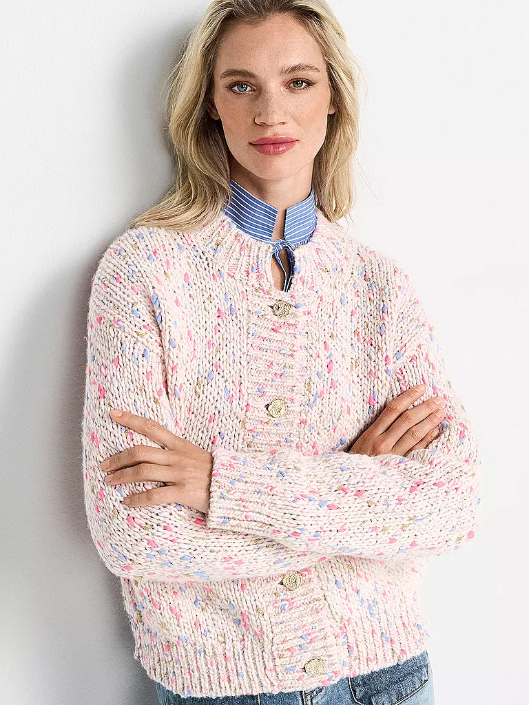 RICH & ROYAL | Strickjacke | Crema