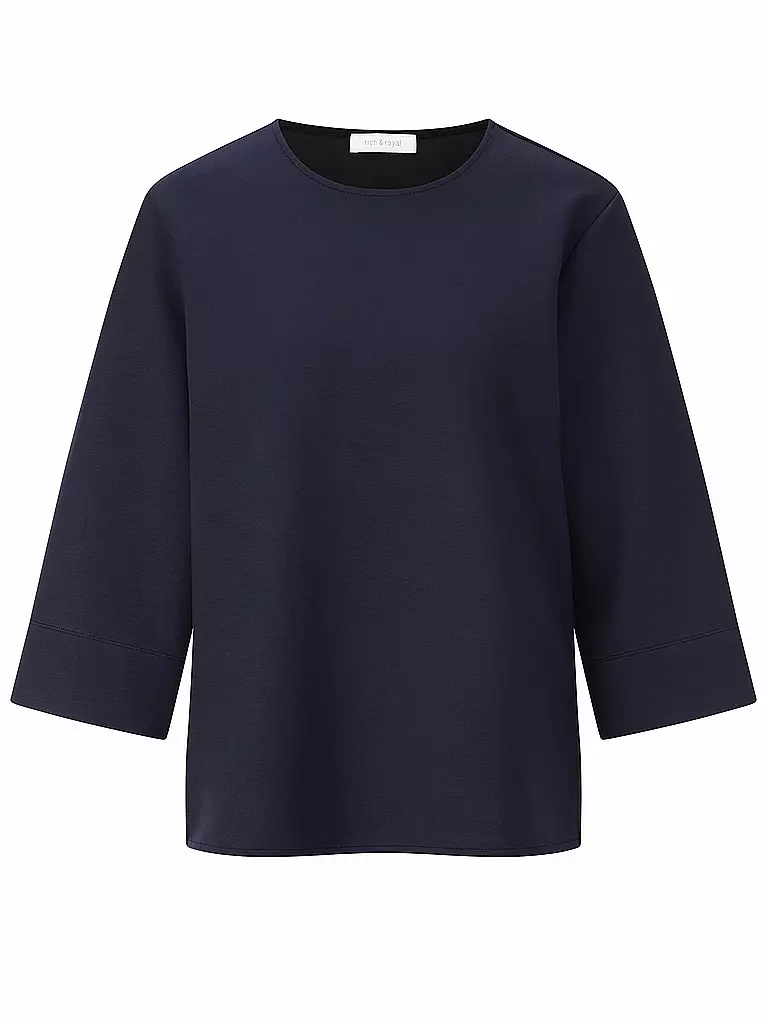 RICH & ROYAL | Sweater | Blu scuro