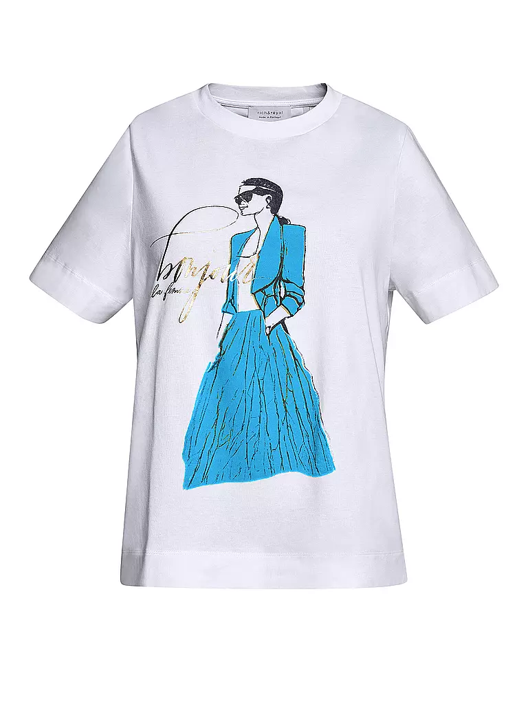 RICH & ROYAL | T-Shirt  | Bianco