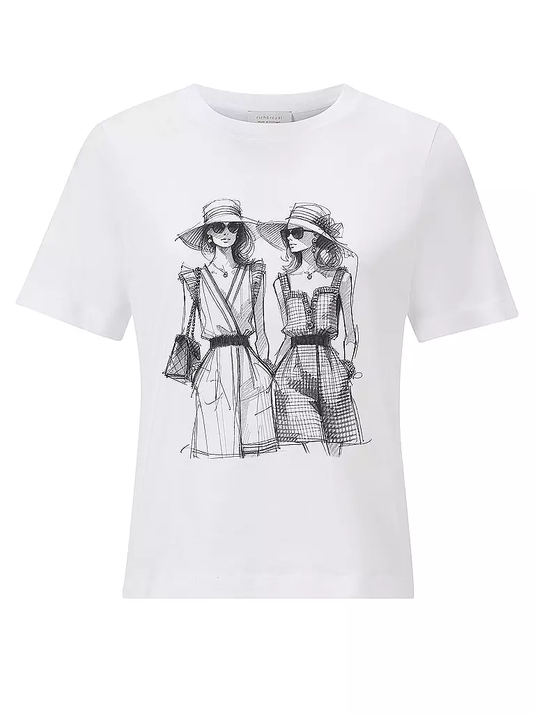 RICH & ROYAL | T-Shirt  | Bianco