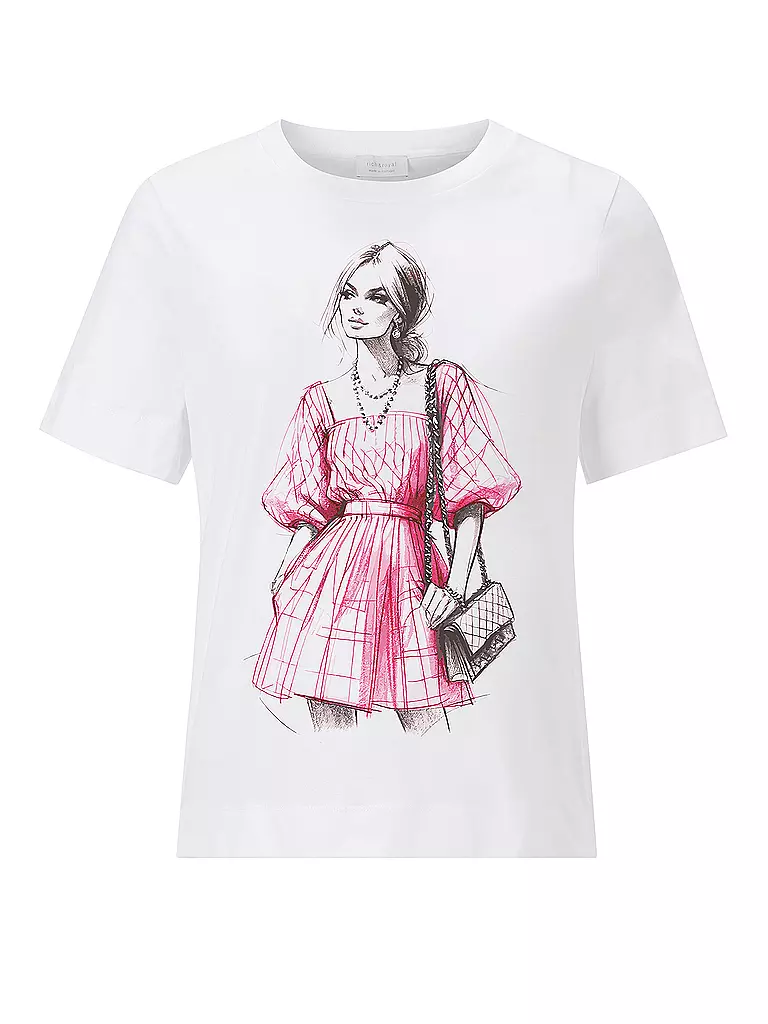 RICH & ROYAL | T-Shirt  | Bianco