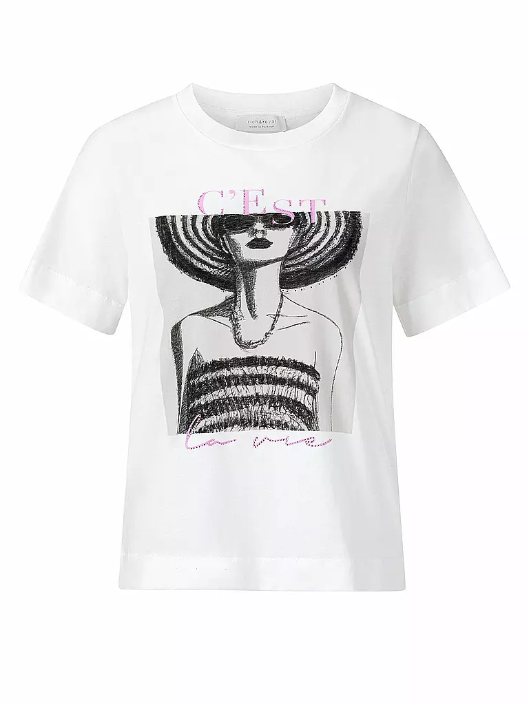 RICH & ROYAL | T-Shirt | Bianco