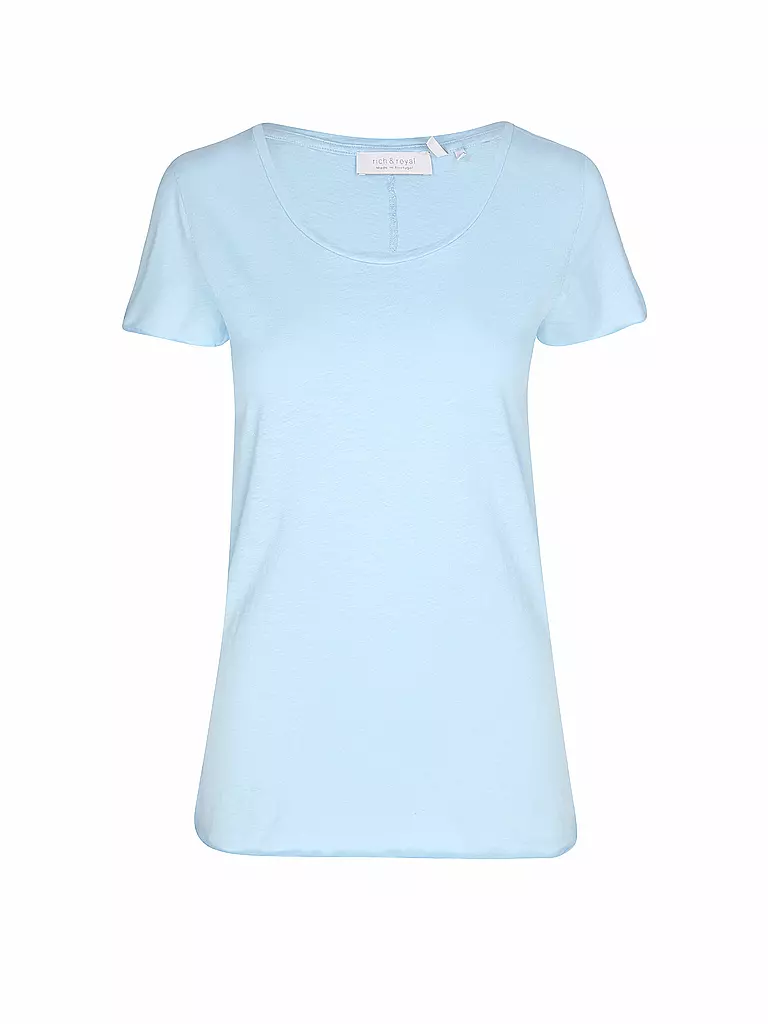 RICH & ROYAL | T-shirt | Blu chiaro