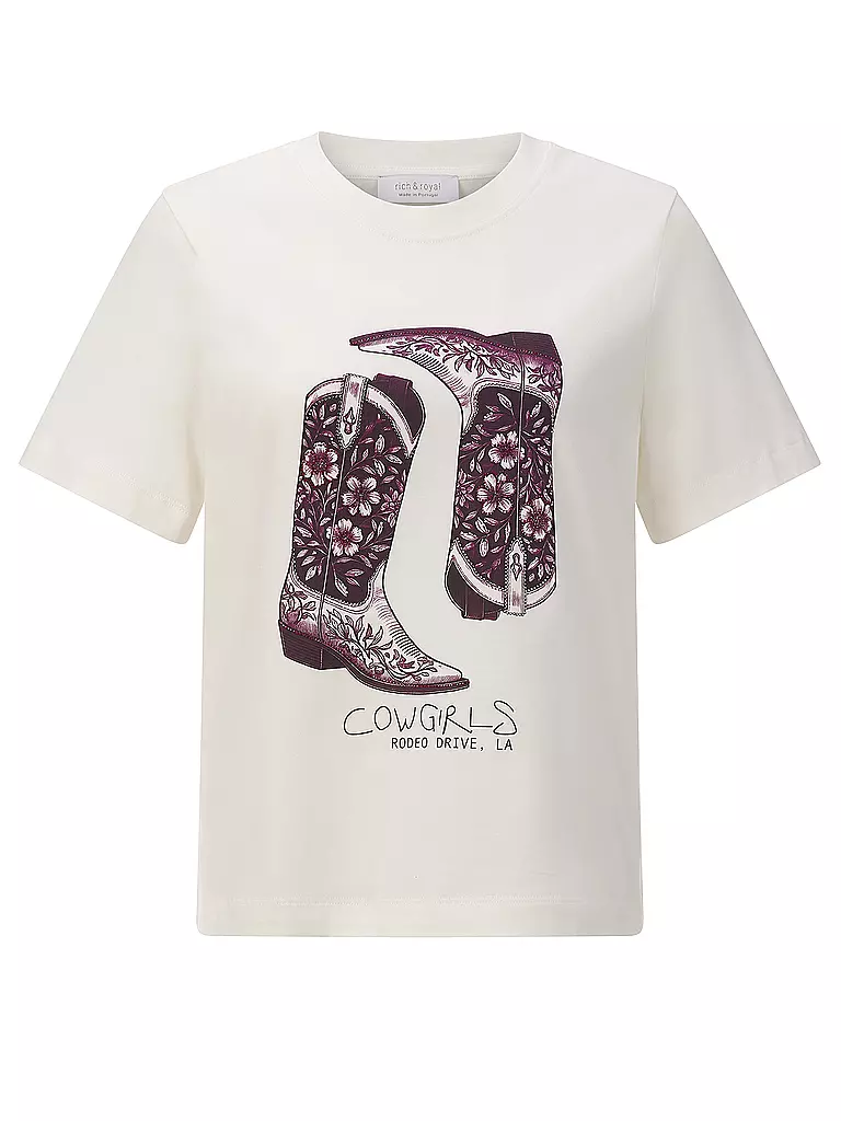 RICH & ROYAL | T-shirt | Crema