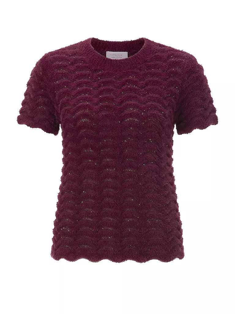 RICH & ROYAL | T-shirt | Rosso scuro