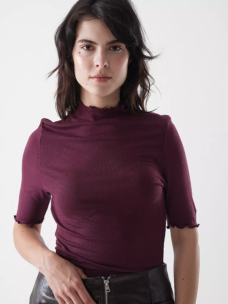 RICH & ROYAL | T-shirt | Rosso scuro