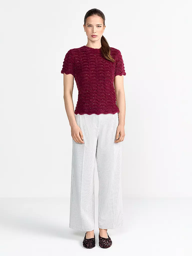 RICH & ROYAL | T-shirt | Rosso scuro