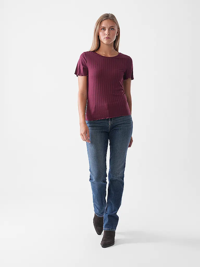 RICH & ROYAL | T-shirt | Rosso scuro