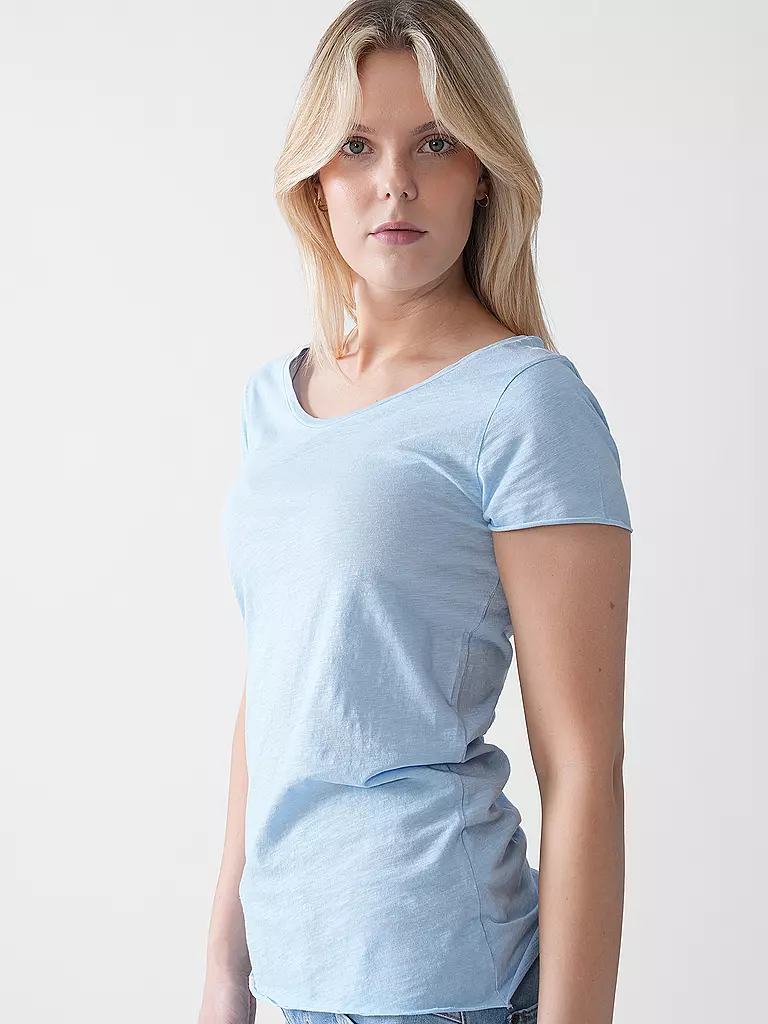 RICH & ROYAL | T-shirt | Blu chiaro