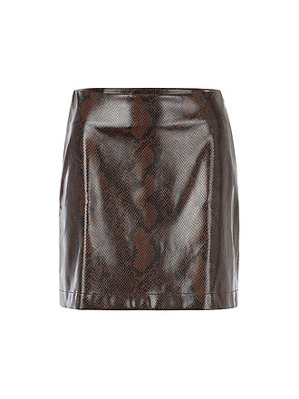 RICHROYAL | Minigonna effetto pelle