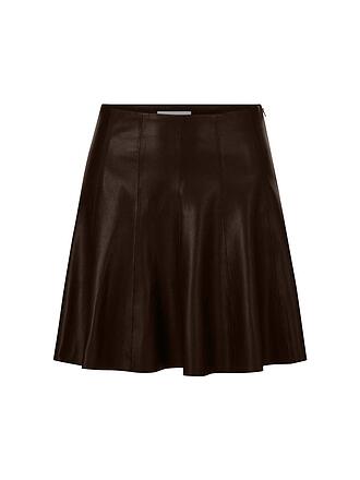 RICHROYAL | Mini gonna effetto pelle