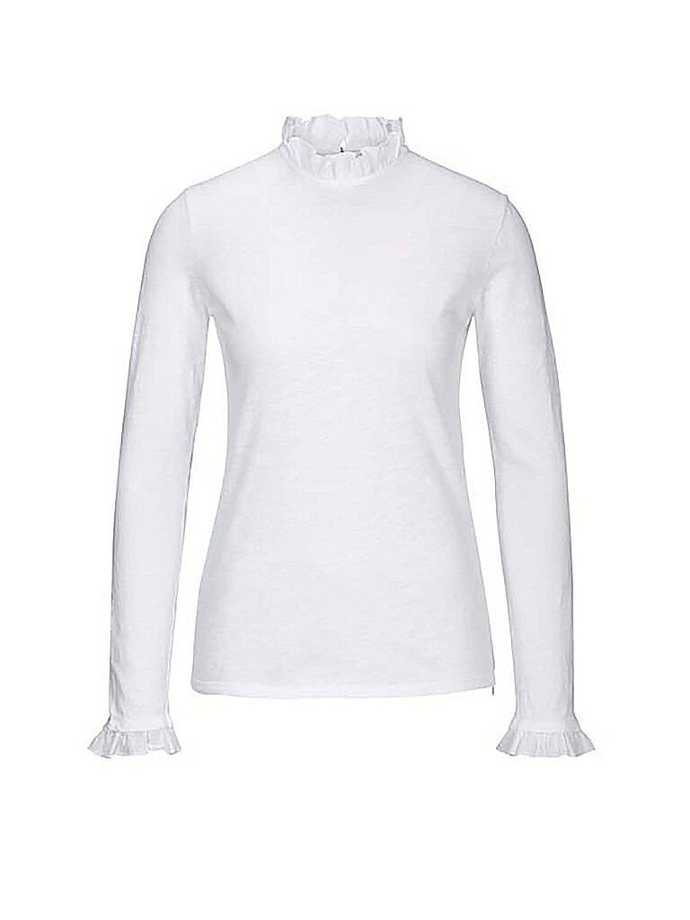 Maglietta a maniche lunghe bianco S