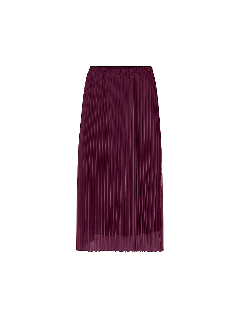 Midi gonna rosso scuro S