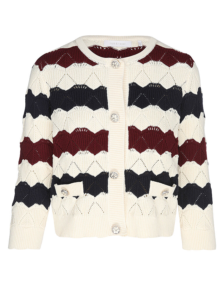 Richroyal Cardigan crema S