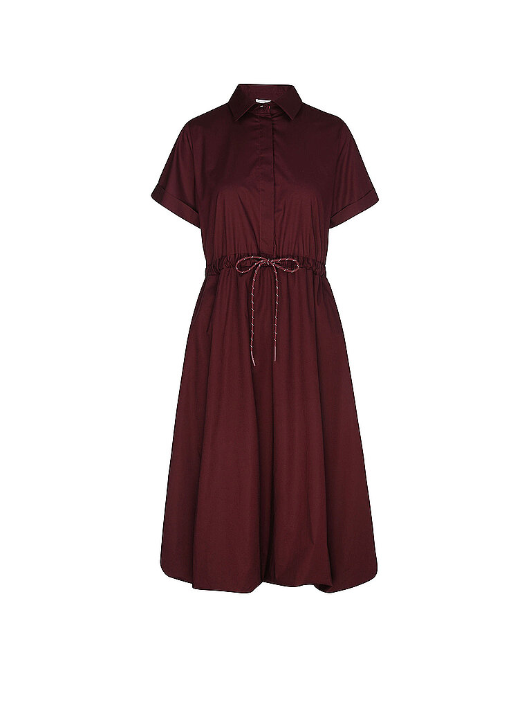 Mididress rosso scuro 36