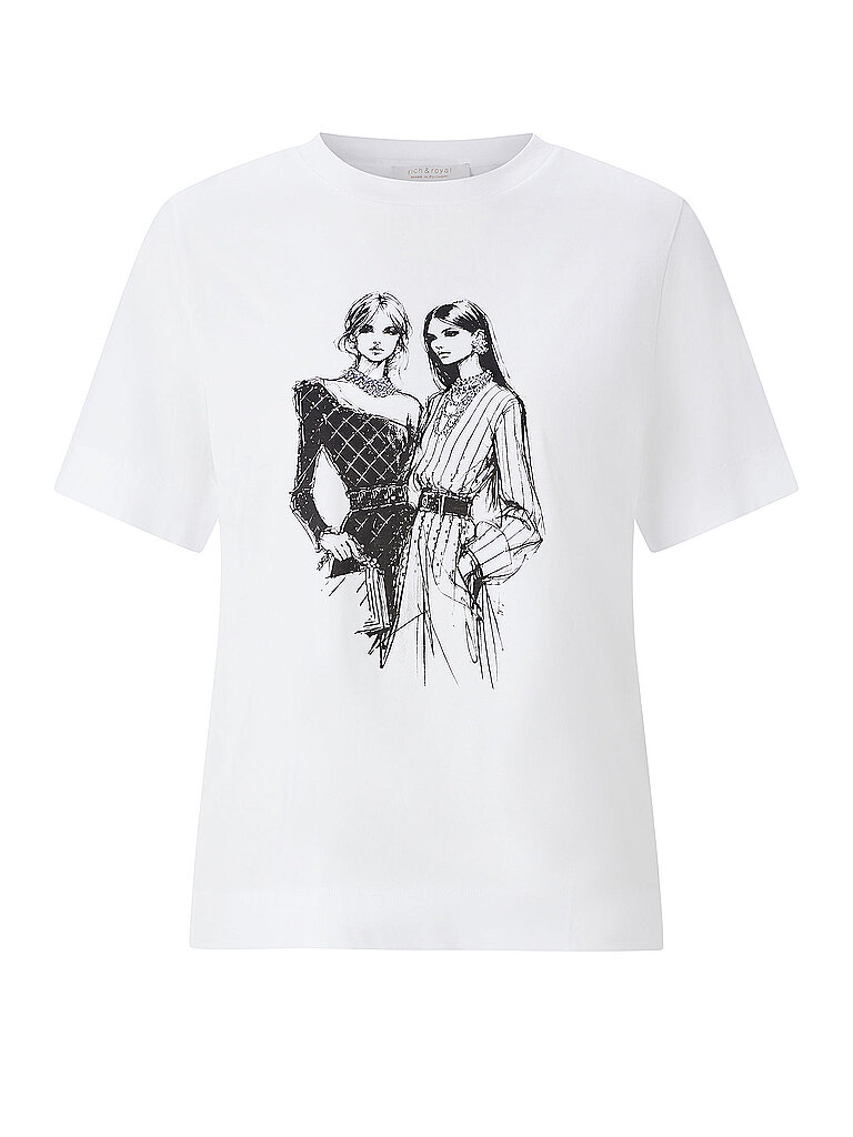 Richroyal T-shirt bianco M