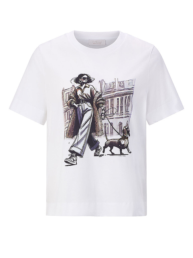 Richroyal T-shirt bianco M