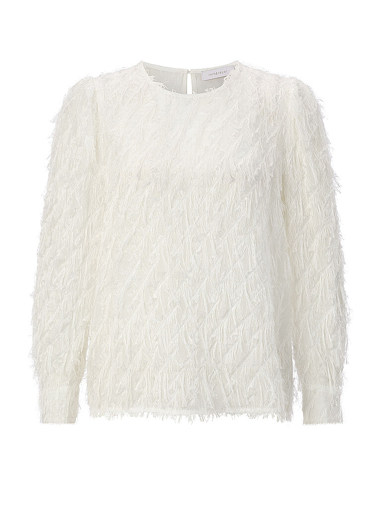 Richroyal Blusa-camicia bianco 42