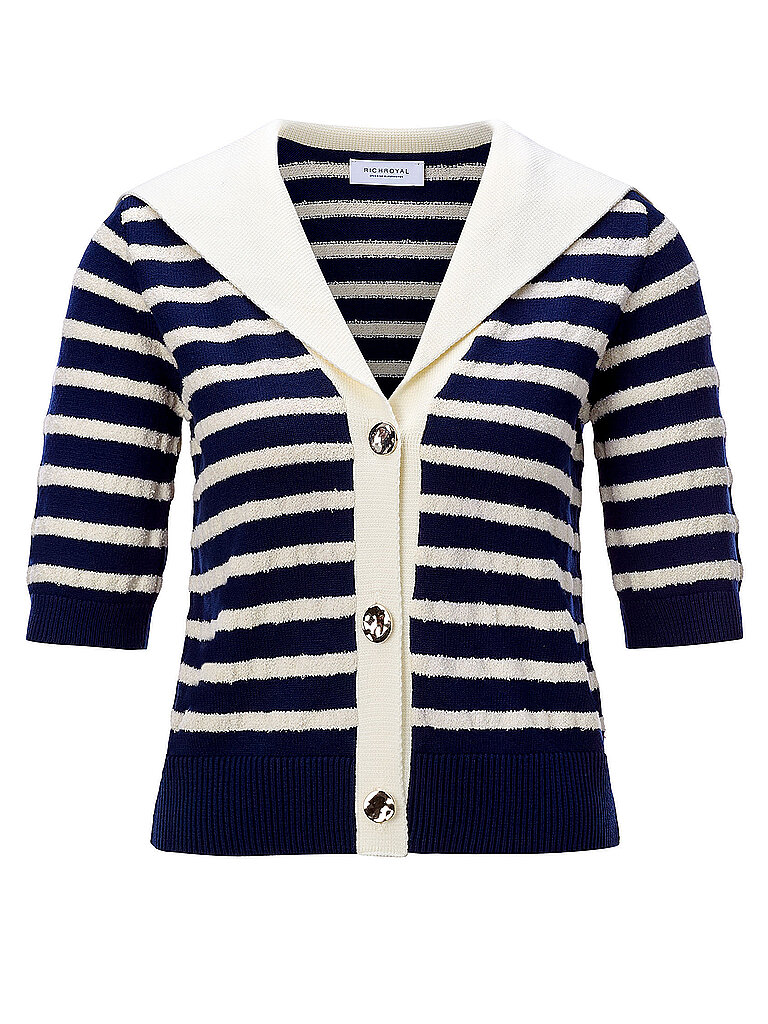 Richroyal Cardigan blu XL