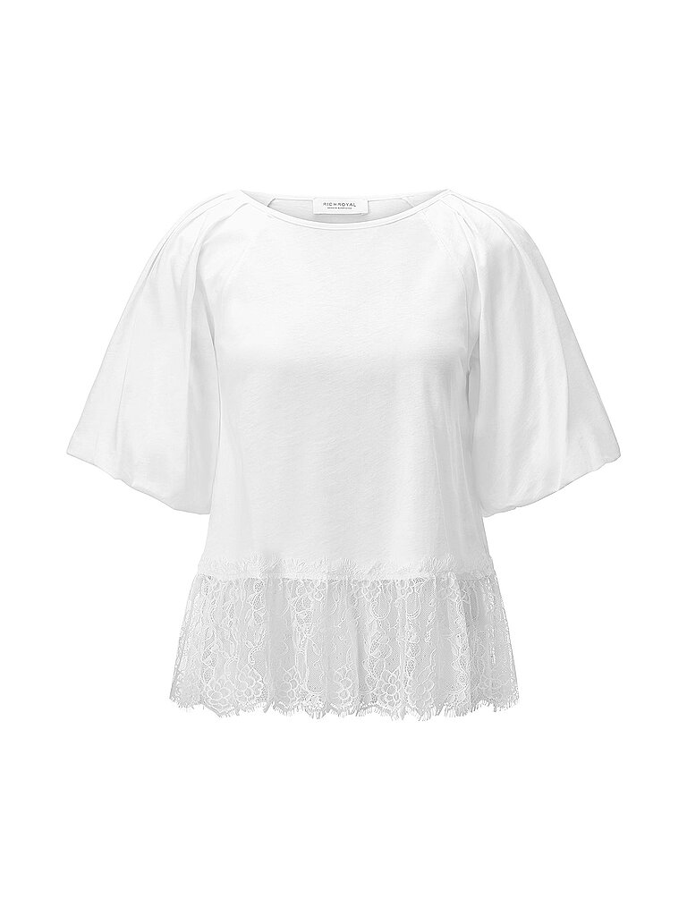 Richroyal T-Shirt bianco XL