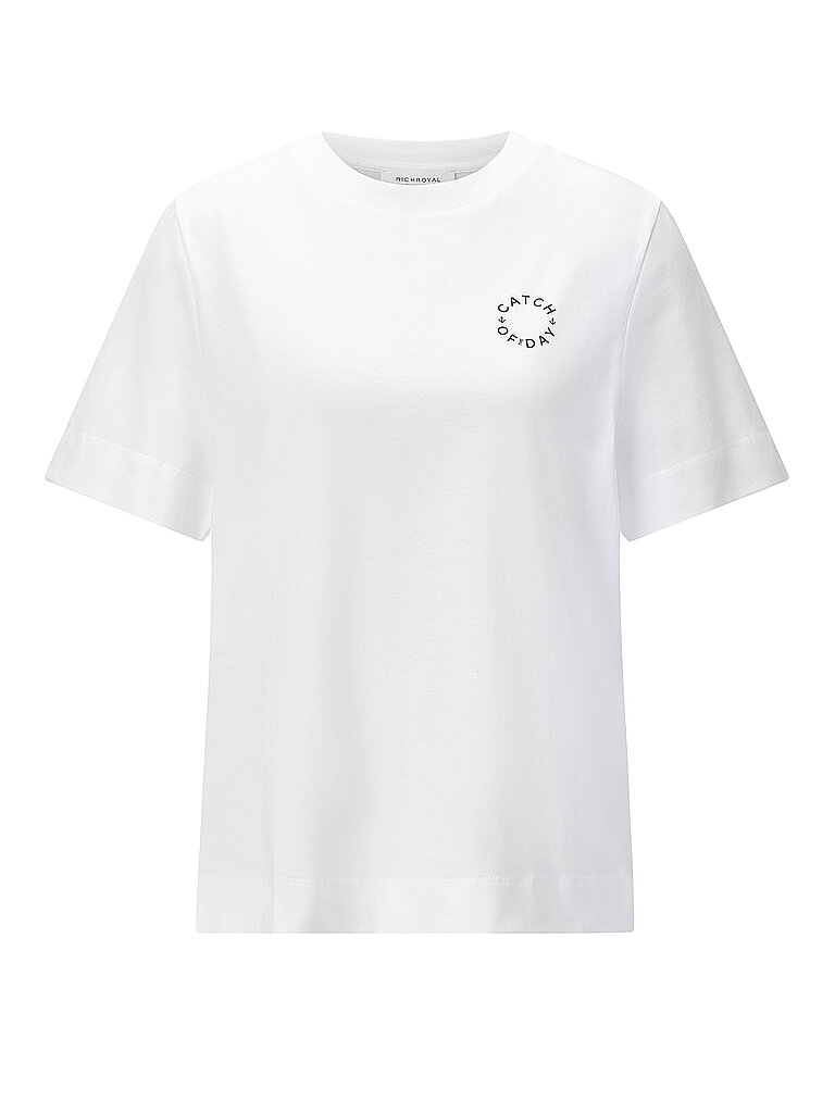 Richroyal T-Shirt bianco L