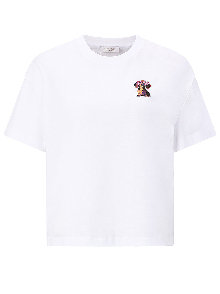 Richroyal T-Shirt bianco M