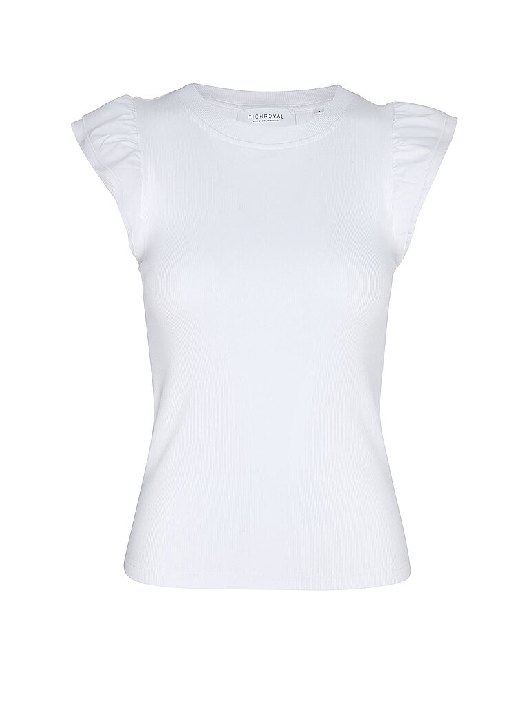 Richroyal Top bianco XL