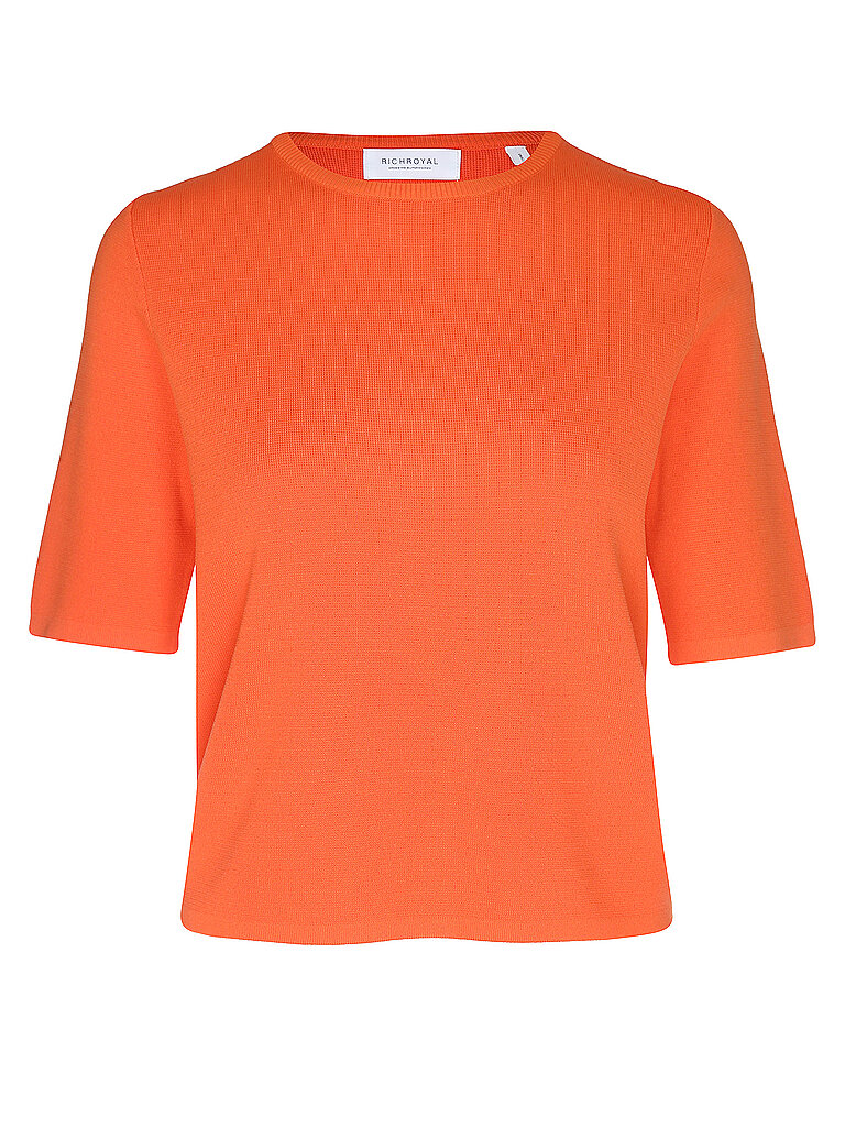 Richroyal Pullover arancione XL