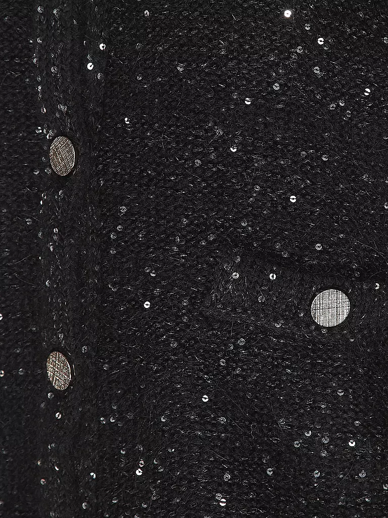 RICHROYAL | Cardigan Boxy Fit | Nero