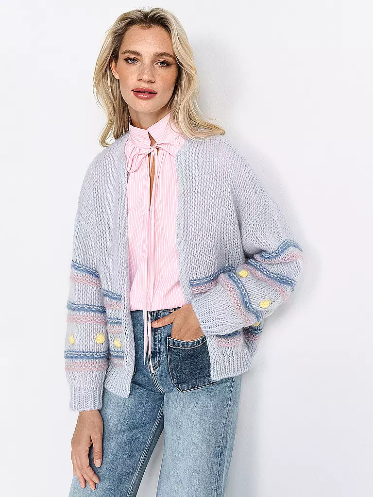 RICHROYAL | Cardigan | Blu chiaro