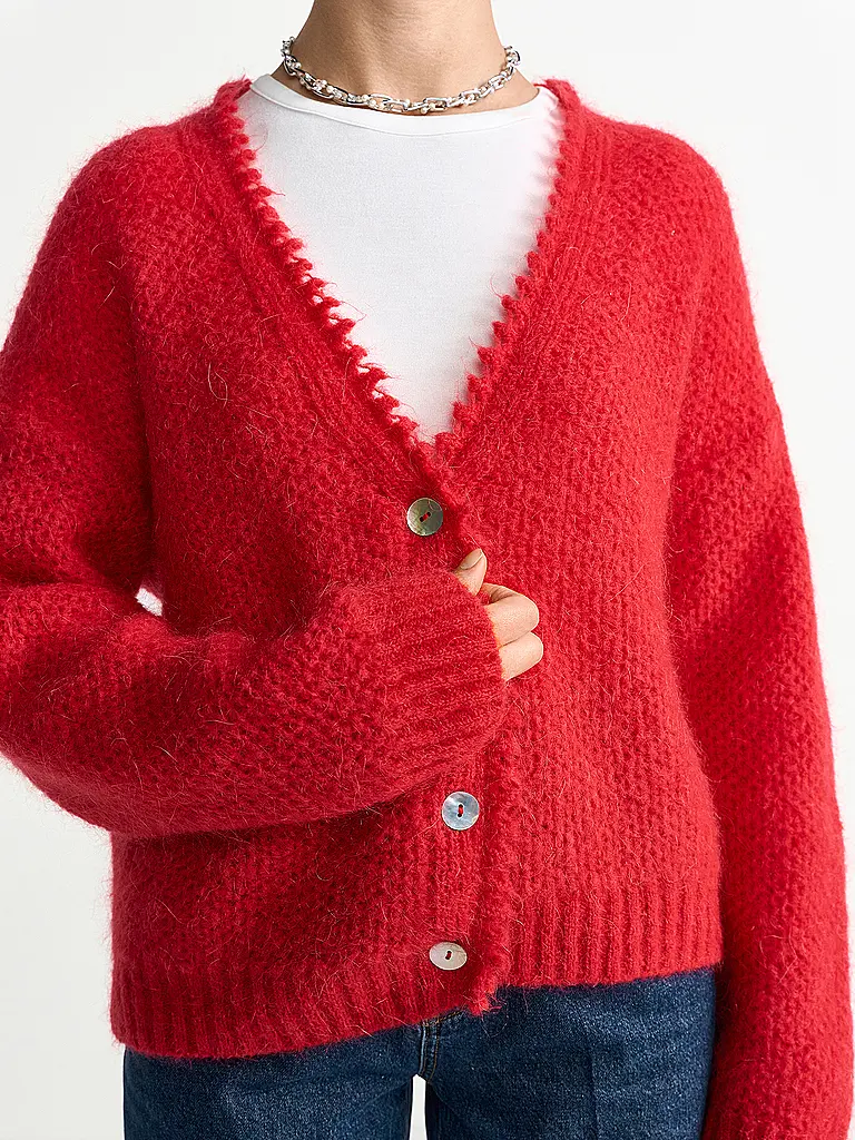 RICHROYAL | Cardigan | Rosso