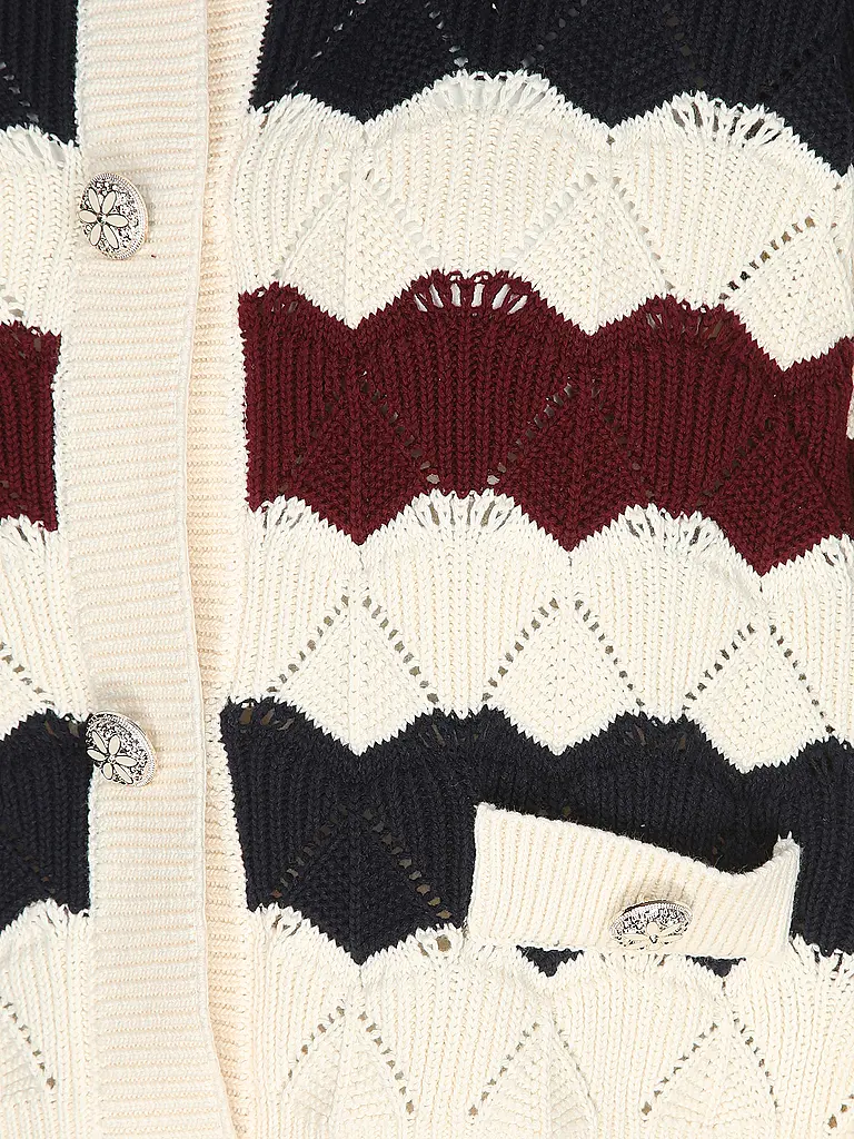 RICHROYAL | Cardigan | Rosso scuro