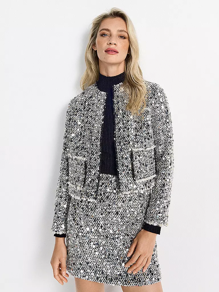 RICHROYAL | Giacca Boxy Fit | Argento