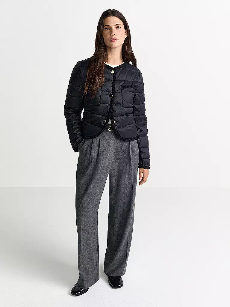 RICHROYAL | Giacca trapuntata leggera | Nero