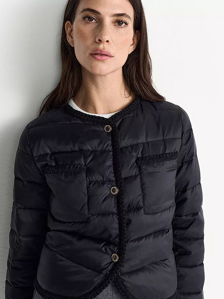 RICHROYAL | Giacca trapuntata leggera | Nero