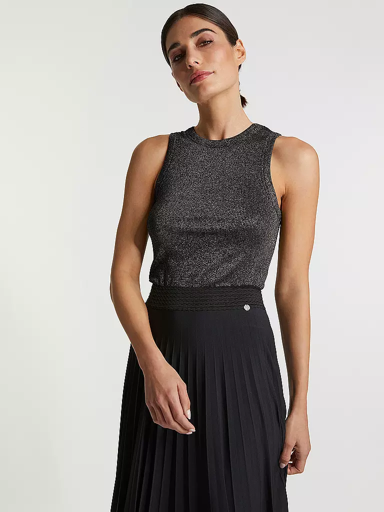 RICHROYAL | Gonna a pieghe | Nero