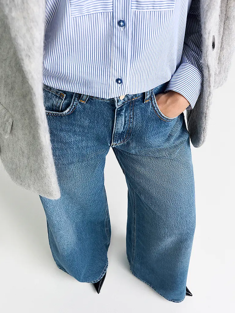 RICHROYAL | Jeans a gamba larga | Blu