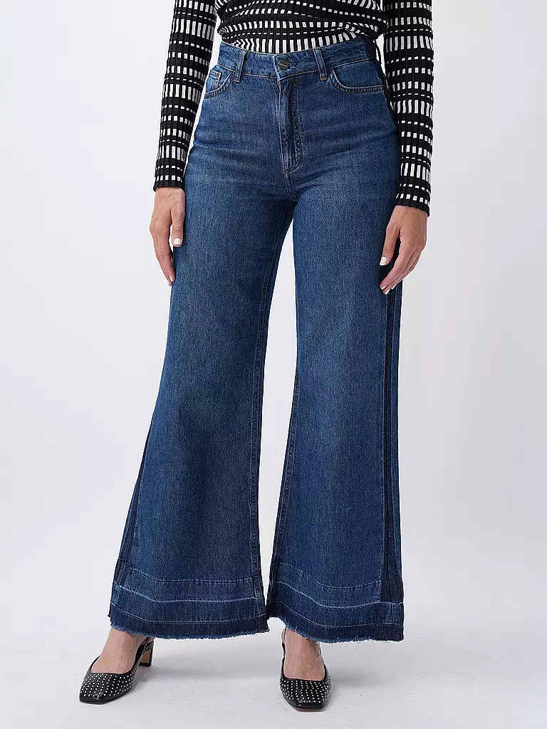 RICHROYAL | Jeans Flared Fit | Blu