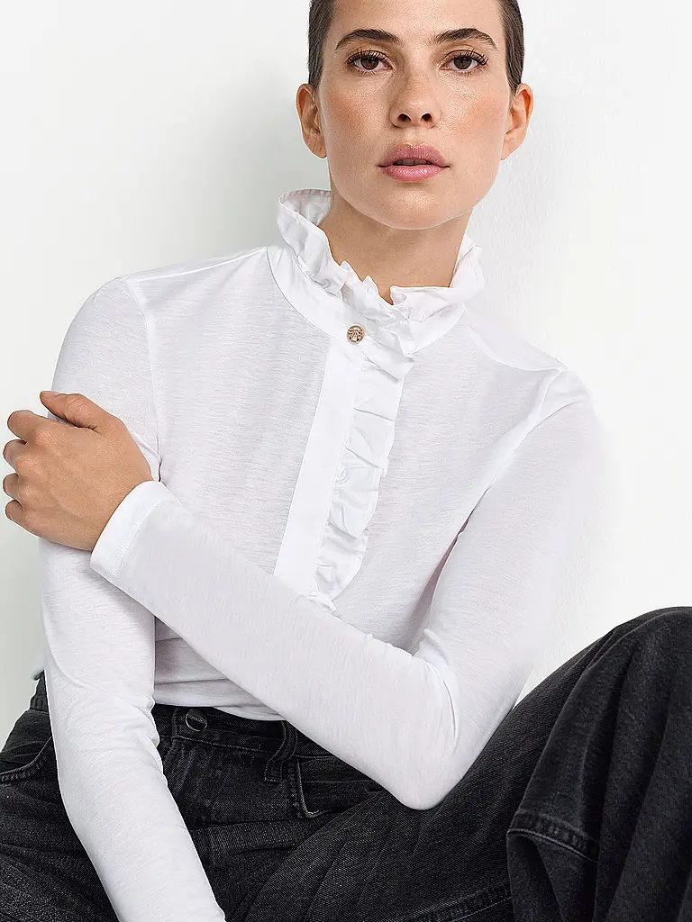 RICHROYAL | Langarmshirt | Bianco