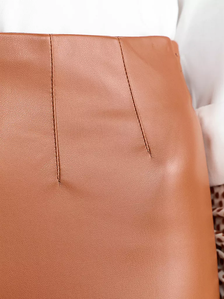 RICHROYAL | Leggings effetto pelle | Marrone