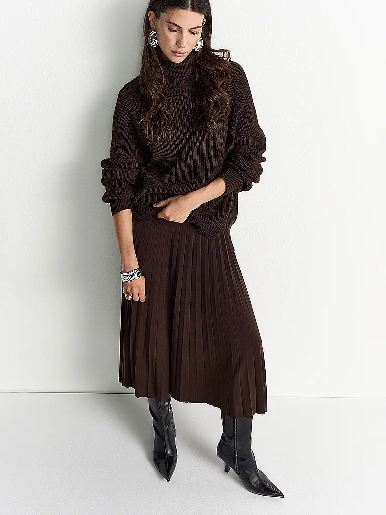 RICHROYAL | Midi gonna | Marrone